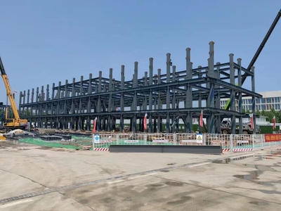 濟(jì)寧市住房和城鄉(xiāng)建設(shè)局 綠色建筑與裝配式建筑 十天建好三層樓 裝配式建筑顯身手